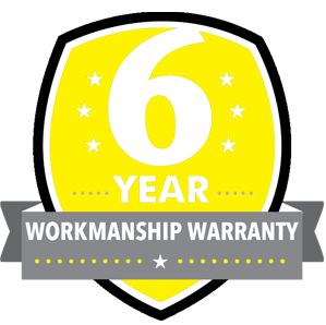 6 year workmanship warranty